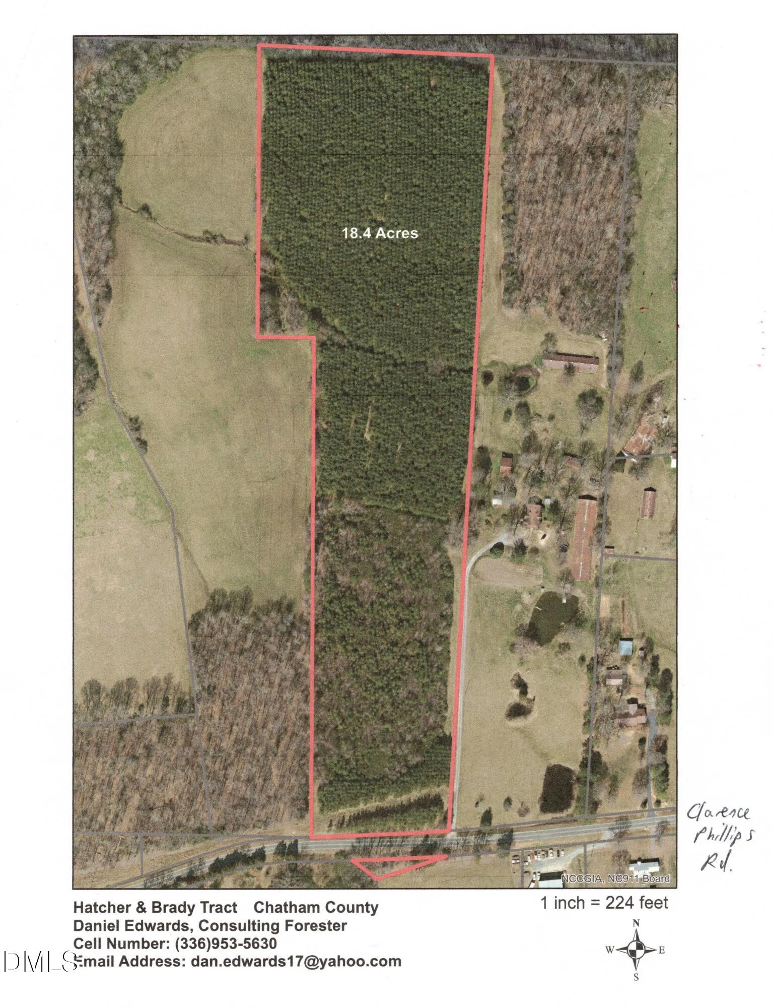 850 Clarence Phillips Road, Bennett, NC, 27208