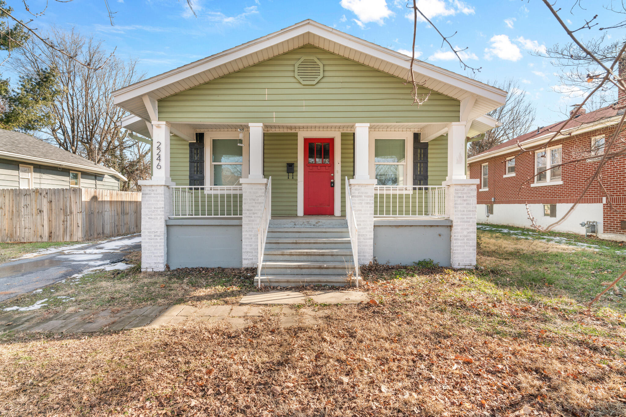 Full of charm and potential, this 1921-built home is ready for its next chapter! Featuring 3 bedrooms and 2 baths, this classic residence showcases original hardwood floors and built-in dressers in the front bedrooms, highlighting timeless craftsmanship. Outside, you'll find a detached garage, a fenced backyard perfect for outdoor enjoyment, and a storage shed for added convenience. With a little TLC, this property can shine brighter than ever. Don't miss the opportunity to make this gem your own!