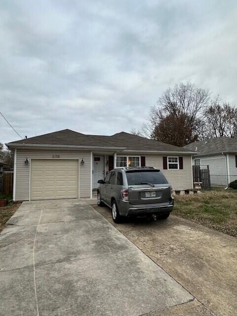 Cute starter home with 3 bed, 1 bath, 1 car garage. Yard is fenced and has a storage shed. Don't miss out on the opportunity to make this home your own!