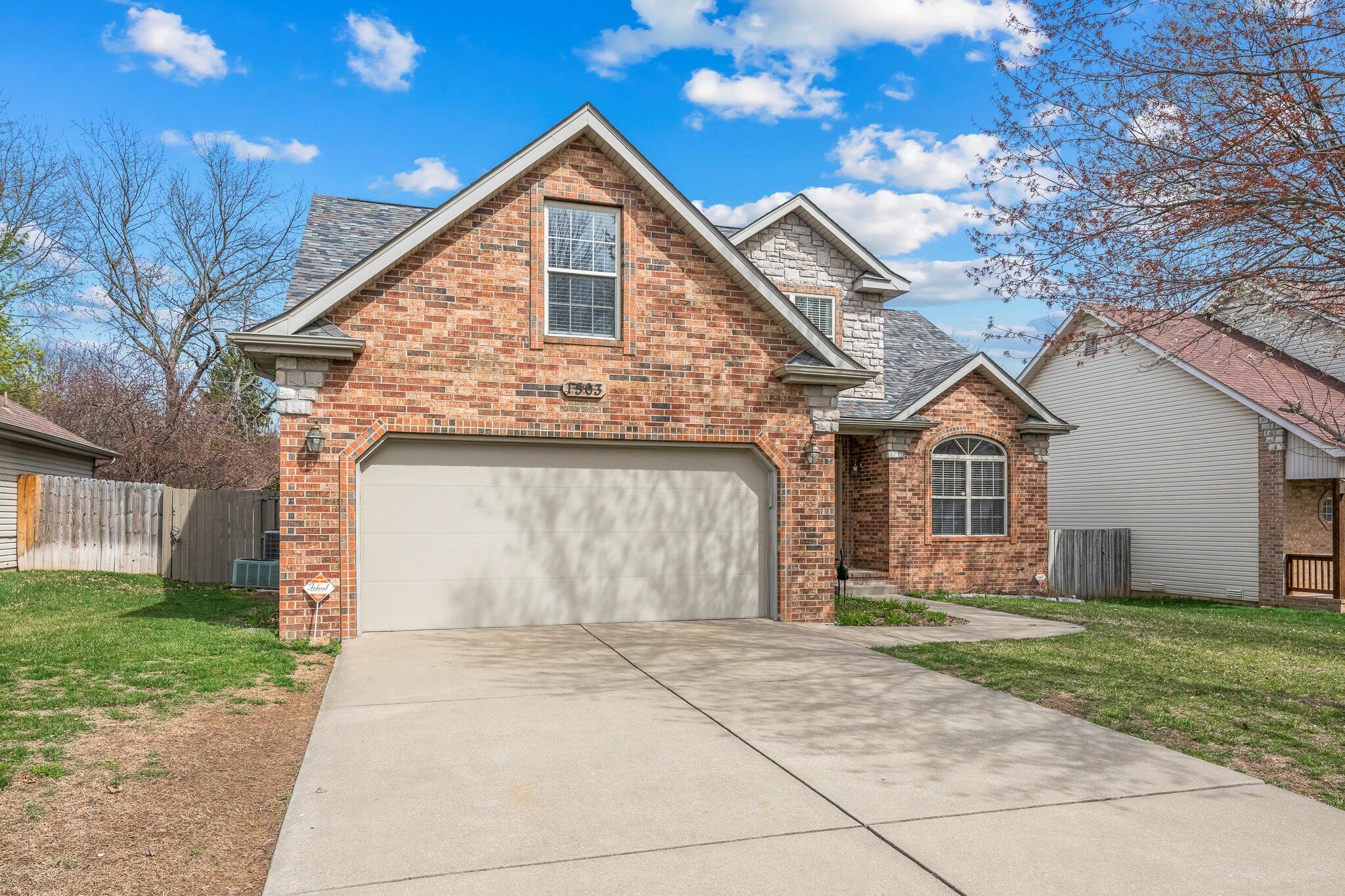 Welcome to this beautifully maintained 3-bedroom, 2.5-bath home, offering a perfect blend of comfort and style. Inside, you'll find a spacious living room with a cozy gas log fireplace, a formal dining room for special gatherings, and an eat-in kitchen featuring stunning granite countertops. Upstairs, a versatile bonus room above the garage provides the perfect space for a 4th nonconforming bedroom, home office, or playroom. The primary suite is a true retreat, complete with a jetted tub, walk-in shower, and generous closet space. One of the upstairs bedroom closets even has a door leading to a floored attic area, offering convenient extra storage. Thoughtfully designed with both function and charm, this home is ready to welcome you--schedule a showing today!
