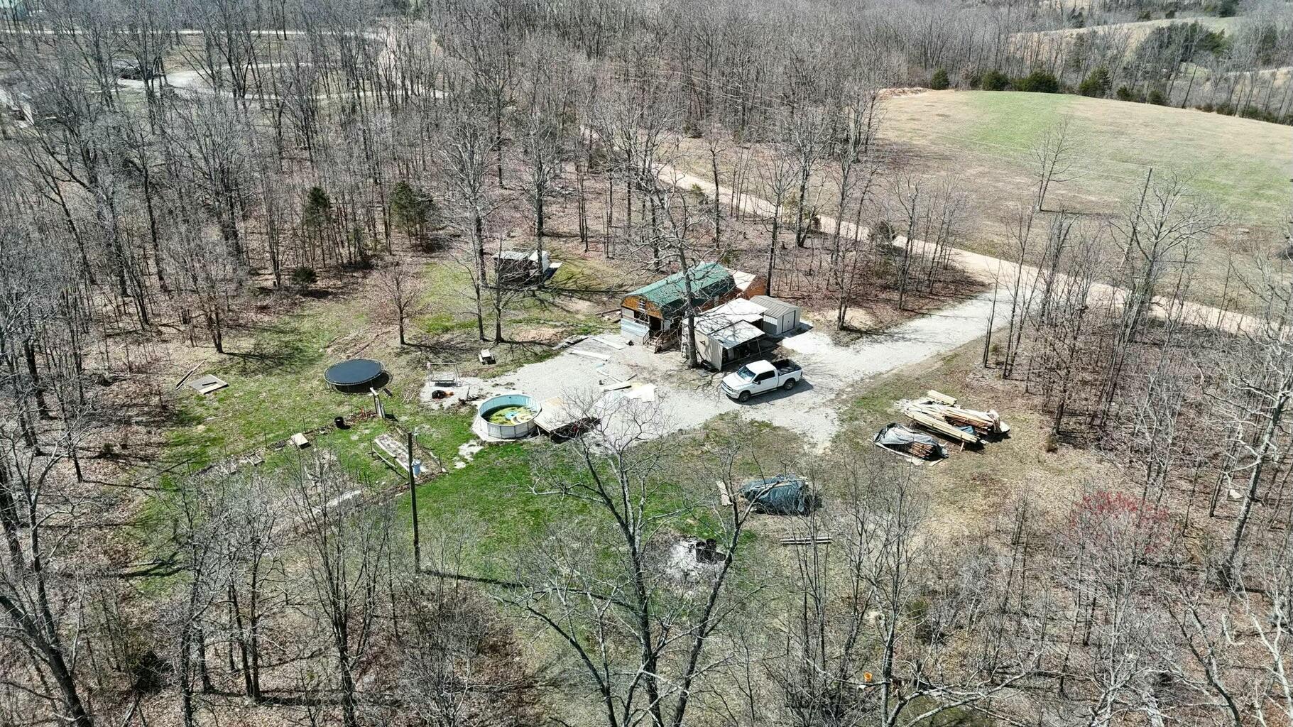 A PERFECT Piece of property!!! Offering a cabin with 10 acres! Live in the cabin, build your own new home, Homestead, SO many options here!! This parcel is gently rolling, Mostly wooded, minutes from a black top highway and Finley river water falls!! Enjoying nature with some prime hunting!! This place has something for everyone!! And that includes YOU!!!!