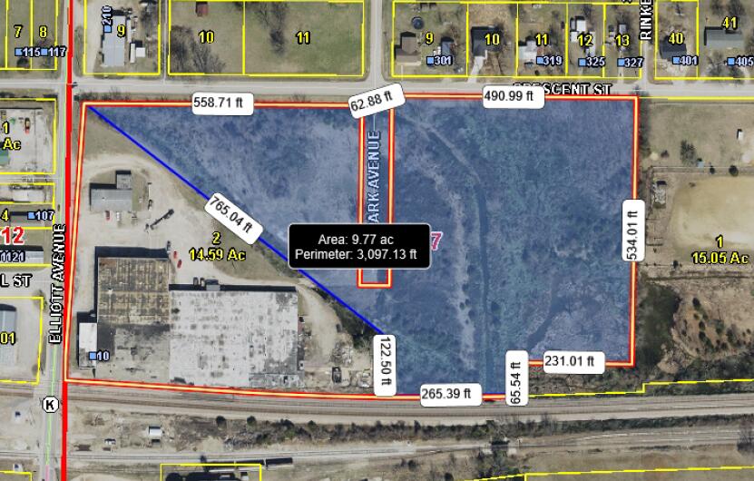 Estimated land for sale