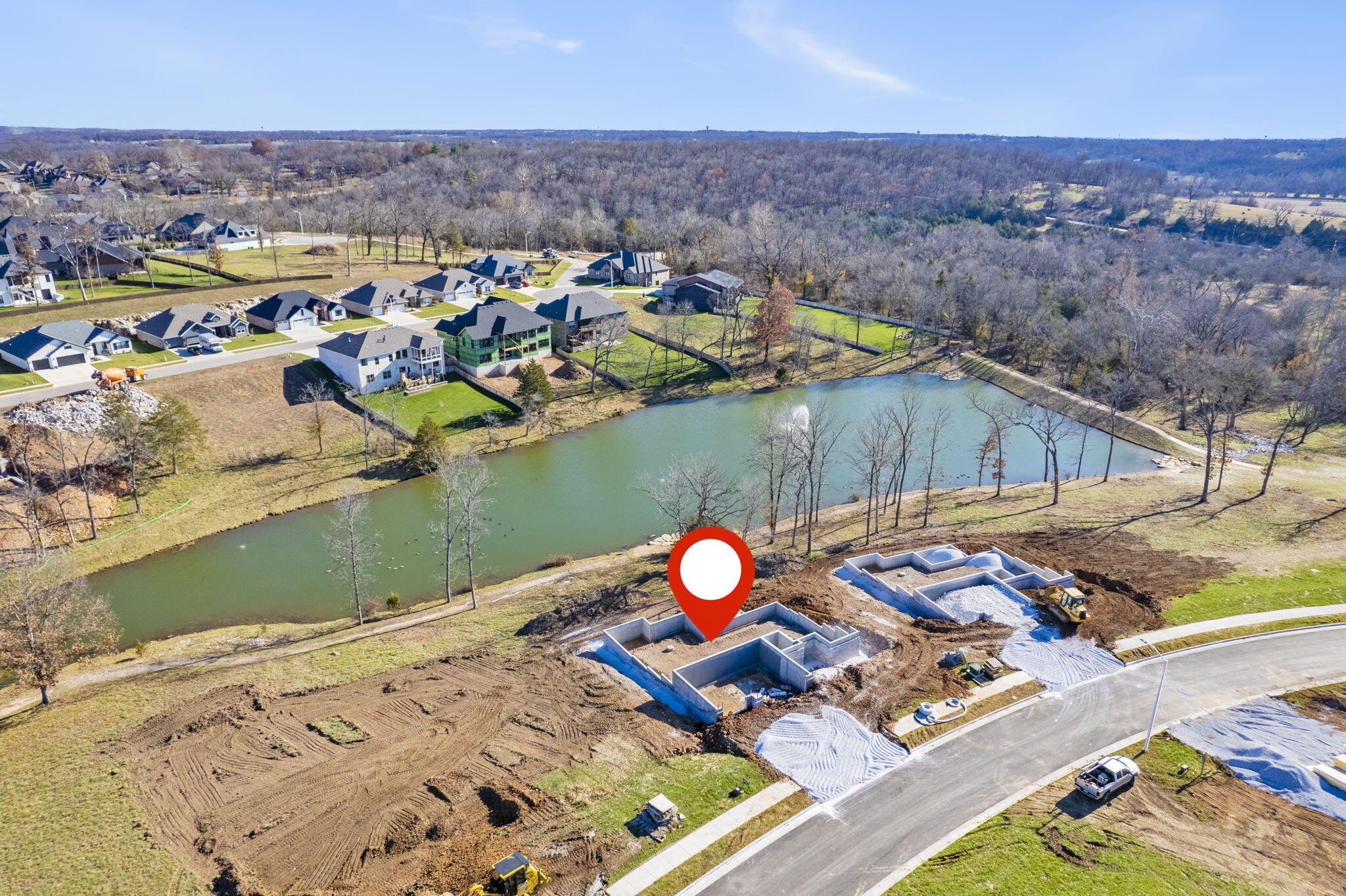 Beautiful new construction home in a premiere gated neighborhood on Springfield's South side. Featuring an open concept living room with 11 ft ceilings, large windows, and gas log fireplace. Kitchen has large center island, quartz counter tops, huge walk-in pantry and dining area. Primary en-suite has dual sink vanity, 5' walk-in shower, and walk-in closet with access to laundry room. Split bedroom floor plan; Bedrooms 2 & 3 have nice sized walk-in closets. There is another full bath, spacious mudroom, and powder room off the 3-car garage. Covered porch out back. The basement provides 2 more bedrooms, a full bathroom, family room with wet bar, and bonus room. Excellent location minutes from the medical mile. The HOA includes the swimming pool, basketball courts, children's play area, clubhouse, walking trails, and trash service.