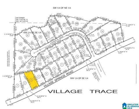 1760 Village Springs Road, Springville, AL 35146 - MLS#: 21394062