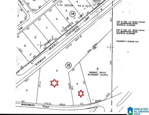 517 Woodward Road, Midfield, AL 35228 - MLS#: 21417330