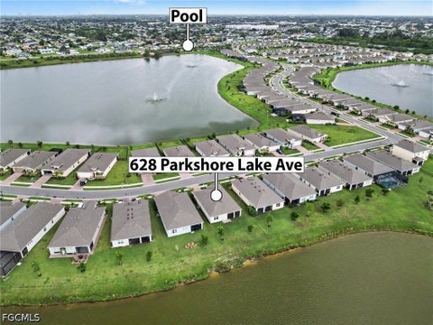 Tiny photo for 628 Parkshore Lake Avenue, Cape Coral, FL 33993 (MLS # 2026039388)
