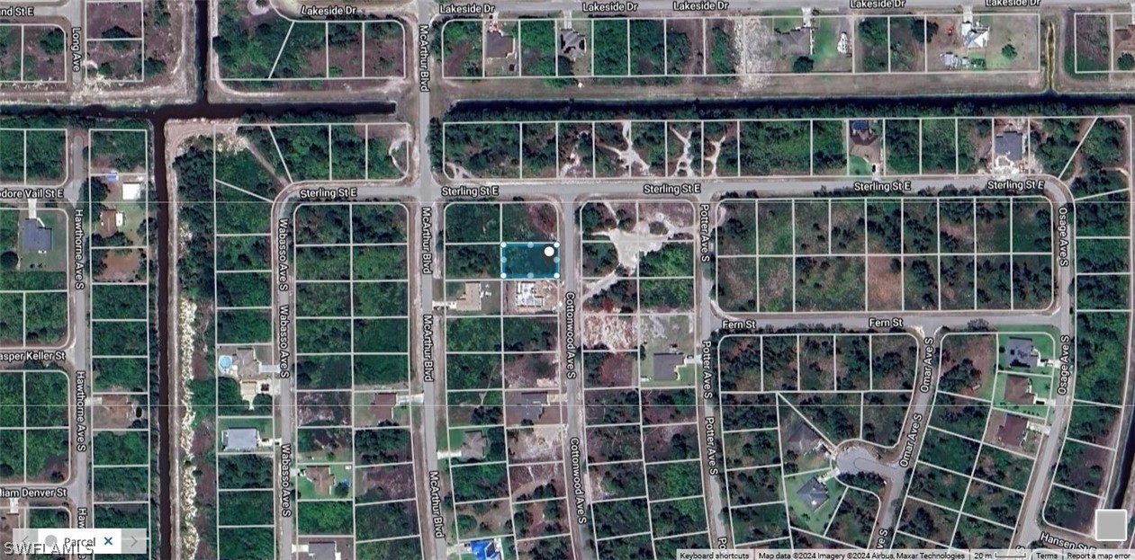 Map location