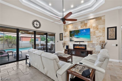 Tiny photo for 3835 SW 17th Avenue, Cape Coral, FL 33914 (MLS # 2026039037)