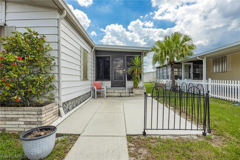 A home in NORTH FORT MYERS