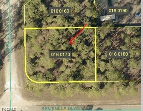 Tiny photo for 107 OPAL Court, Lehigh Acres, FL 33974 (MLS # 2026008926)