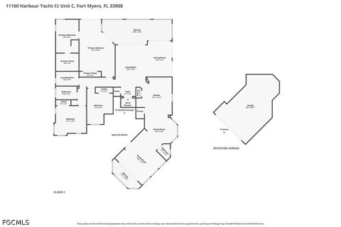Tiny photo for 11160 Harbour Yacht Court #C, Fort Myers, FL 33908 (MLS # 2026035038)