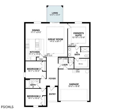 Tiny photo for 235 Lakeside Breeze Way, Lehigh Acres, FL 33936 (MLS # 2026027804)