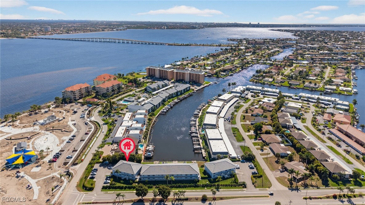 View of property location with a notable bridge an