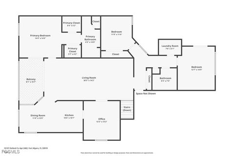 Tiny photo for 15157 Oxford Cove #2404, Fort Myers, FL 33919 (MLS # 2025006533)