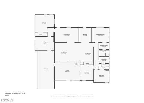 Tiny photo for 509 Val Mar Drive, Fort Myers, FL 33919 (MLS # 2025001080)