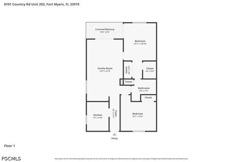 Tiny photo for 8101 Country Road #203, Fort Myers, FL 33919 (MLS # 2026018928)