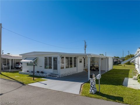 A home in NORTH FORT MYERS