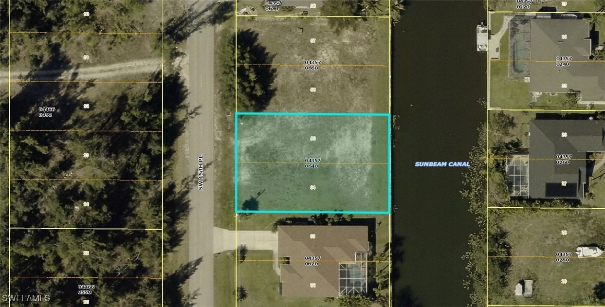 Aerial view of property's location featuring prope