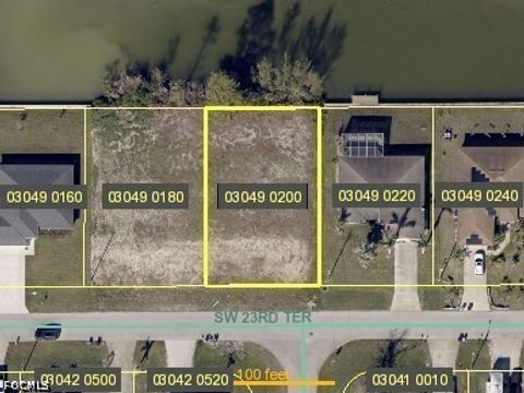 Tiny photo for 417 SW 23rd Terrace, Cape Coral, FL 33991 (MLS # 2026014299)