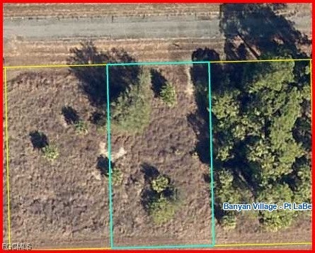 Map / location with property boundaries highlighted