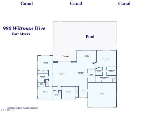 Tiny photo for 980 Wittman Drive, Fort Myers, FL 33919 (MLS # 2025005511)