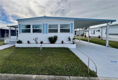 A home in NORTH FORT MYERS