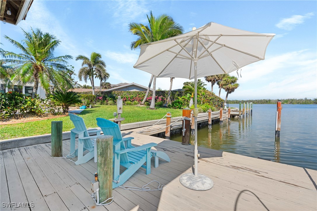 Bird's eye view with a water view -Virtually enha