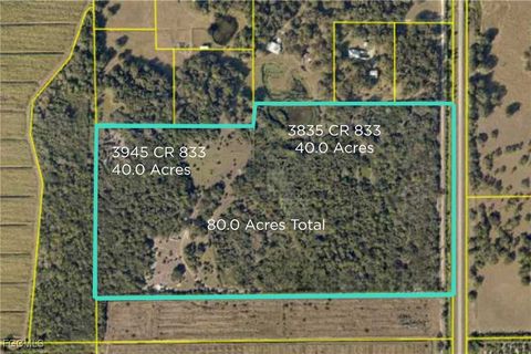 3945 & 3835 CR 833 Clewiston FL 33440