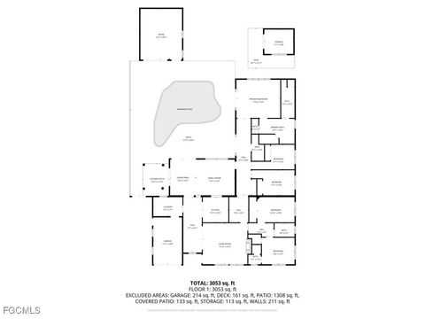 Tiny photo for 8327 Riviera Avenue, Fort Myers, FL 33919 (MLS # 2025012596)