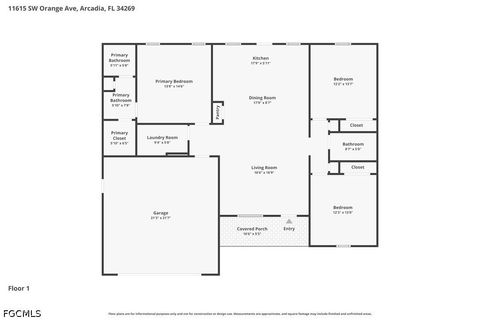 Tiny photo for 11615 SW Orange Avenue, Arcadia, FL 34269 (MLS # 2026018905)