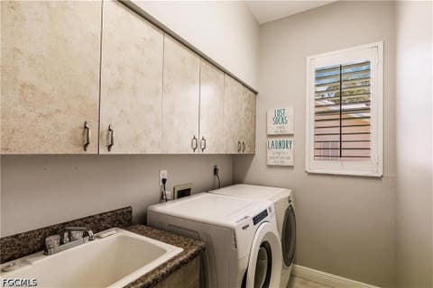 Tiny photo for 9811 Ensign Court, Fort Myers, FL 33919 (MLS # 2026016846)