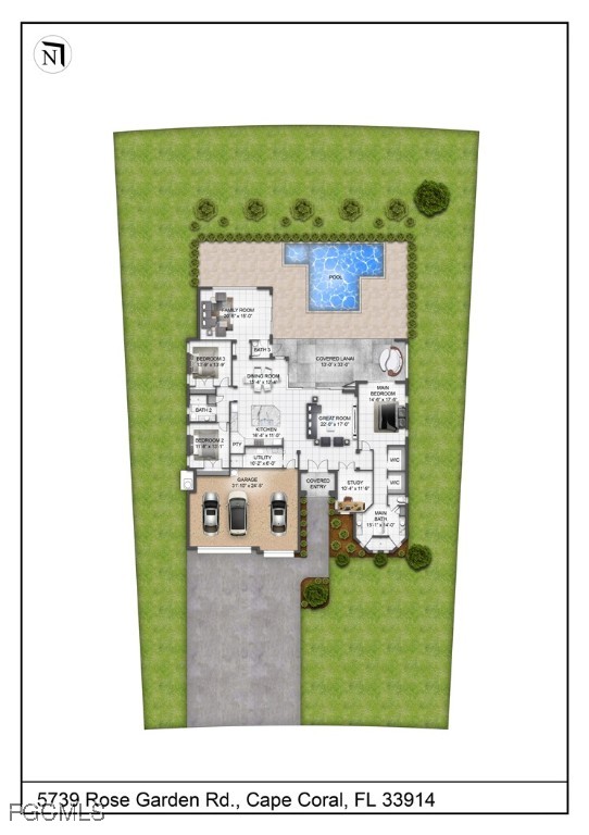 5739 Rose Garden Road