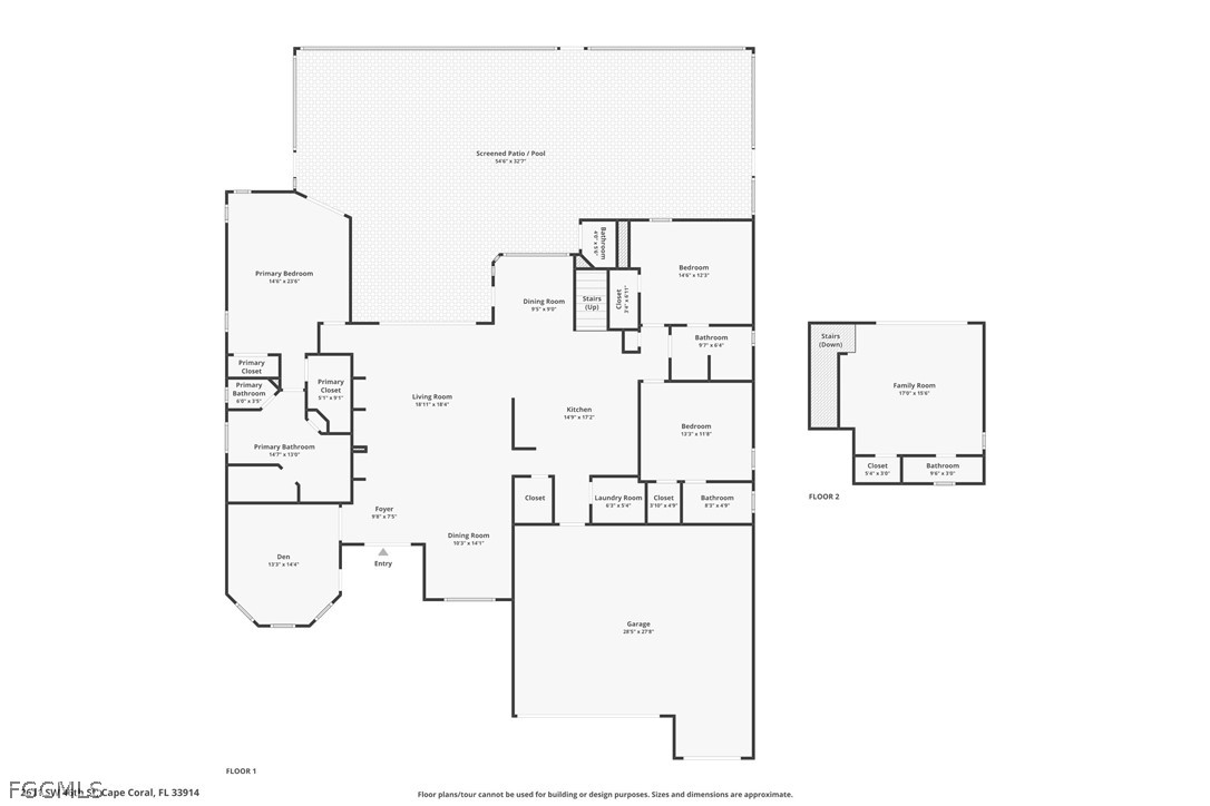 Cape Coral, Florida, 33914, United States, 4 Bedrooms Bedrooms, ,5 BathroomsBathrooms,Residential,Pending,2027295