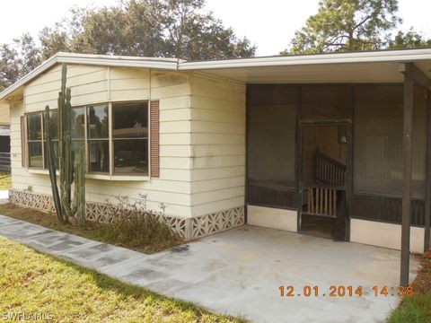 A home in NORTH FORT MYERS