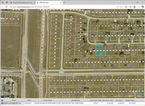 3006 NW 8th Terrace Cape Coral FL 33993