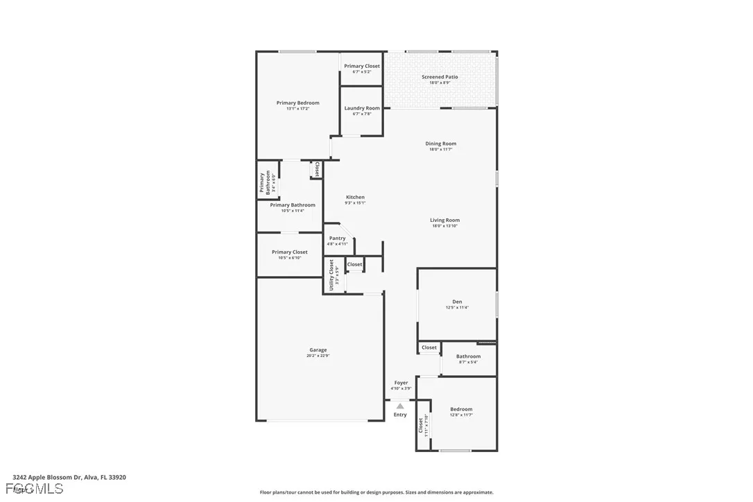 Alva, Florida 33920, United States, 2 Bedrooms Bedrooms, ,2 BathroomsBathrooms,Residential,Active,225270