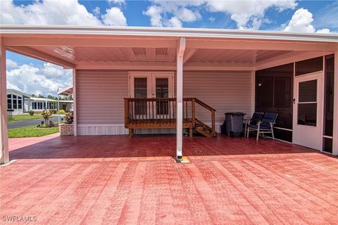 A home in NORTH FORT MYERS