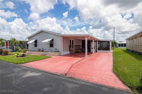 A home in NORTH FORT MYERS