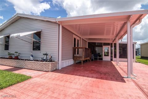 A home in NORTH FORT MYERS