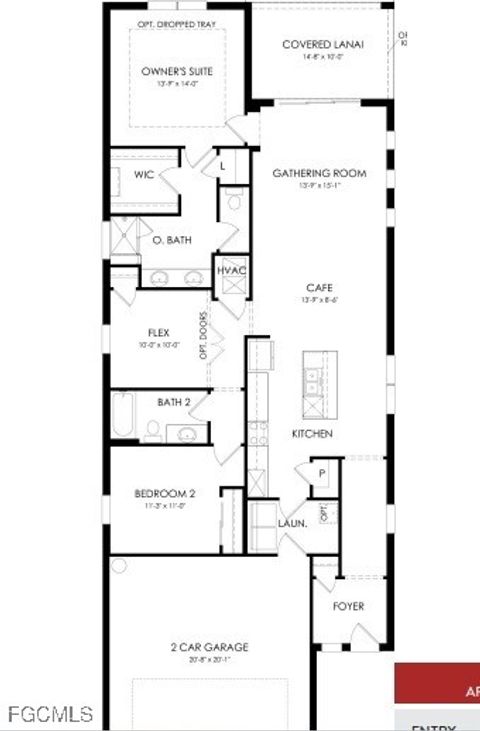 Tiny photo for 42186 Edgewater Drive, Punta Gorda, FL 33982 (MLS # 2025008686)