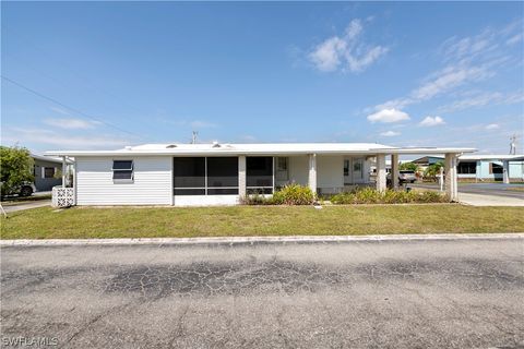 A home in NORTH FORT MYERS