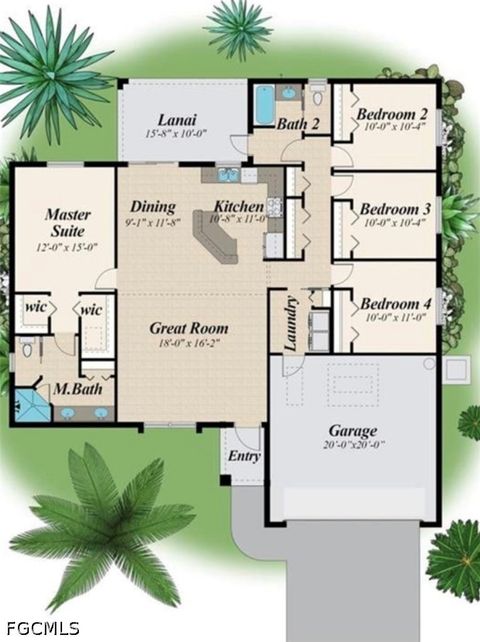 Tiny photo for 2136 SW 8th Place, Cape Coral, FL 33991 (MLS # 2026018504)