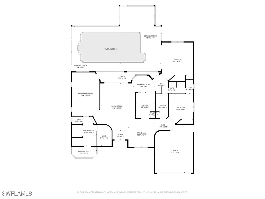 Cape Coral, Florida 33914, United States, 3 Bedrooms Bedrooms, ,2 BathroomsBathrooms,Residential,Active,249614