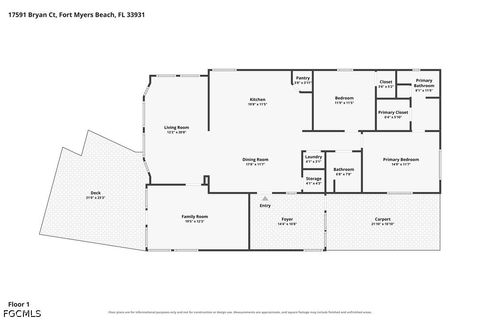 Tiny photo for 17591 Bryan Court, Fort Myers Beach, FL 33931 (MLS # 2026030821)