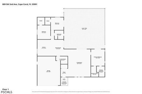Tiny photo for 809 SW 2nd Avenue, Cape Coral, FL 33991 (MLS # 2026036725)