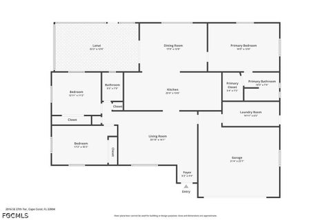 Tiny photo for 2016 SE 27th Terrace, Cape Coral, FL 33904 (MLS # 2026038402)