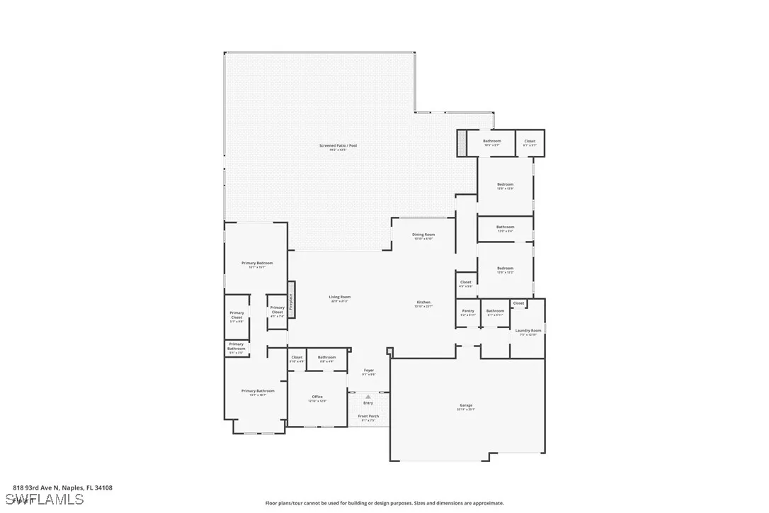 Naples, Florida, 34108, United States, 4 Bedrooms Bedrooms, ,5 BathroomsBathrooms,Residential,Active,1953233