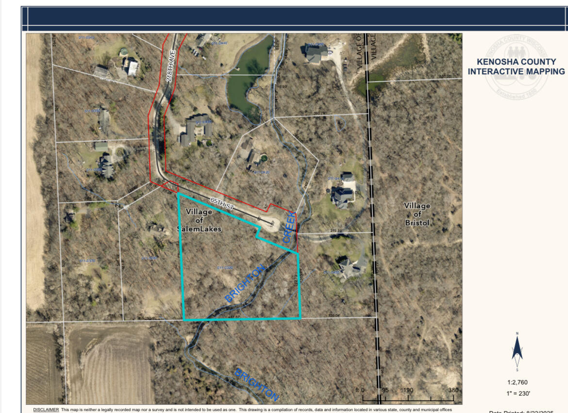 Salem Lakes, Wisconsin 53104, United States, ,Land,Active,197123