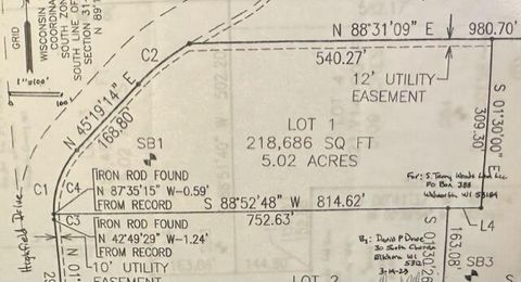 Photo of Lt1 Highfield Dr, Linn, WI 53147 (MLS # 1944335)