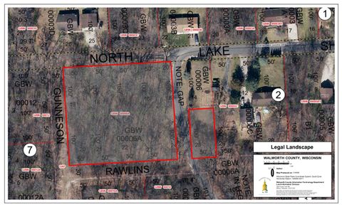 Photo of Lt 16-23 N Lakeshore Dr, Sugar Creek, WI 53121 (MLS # 1946272)